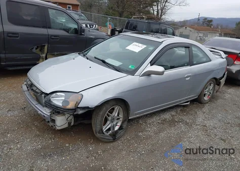 2001 Honda Civic Ex z USA, uszkodzony, nr VIN 1HGEM21901L042706